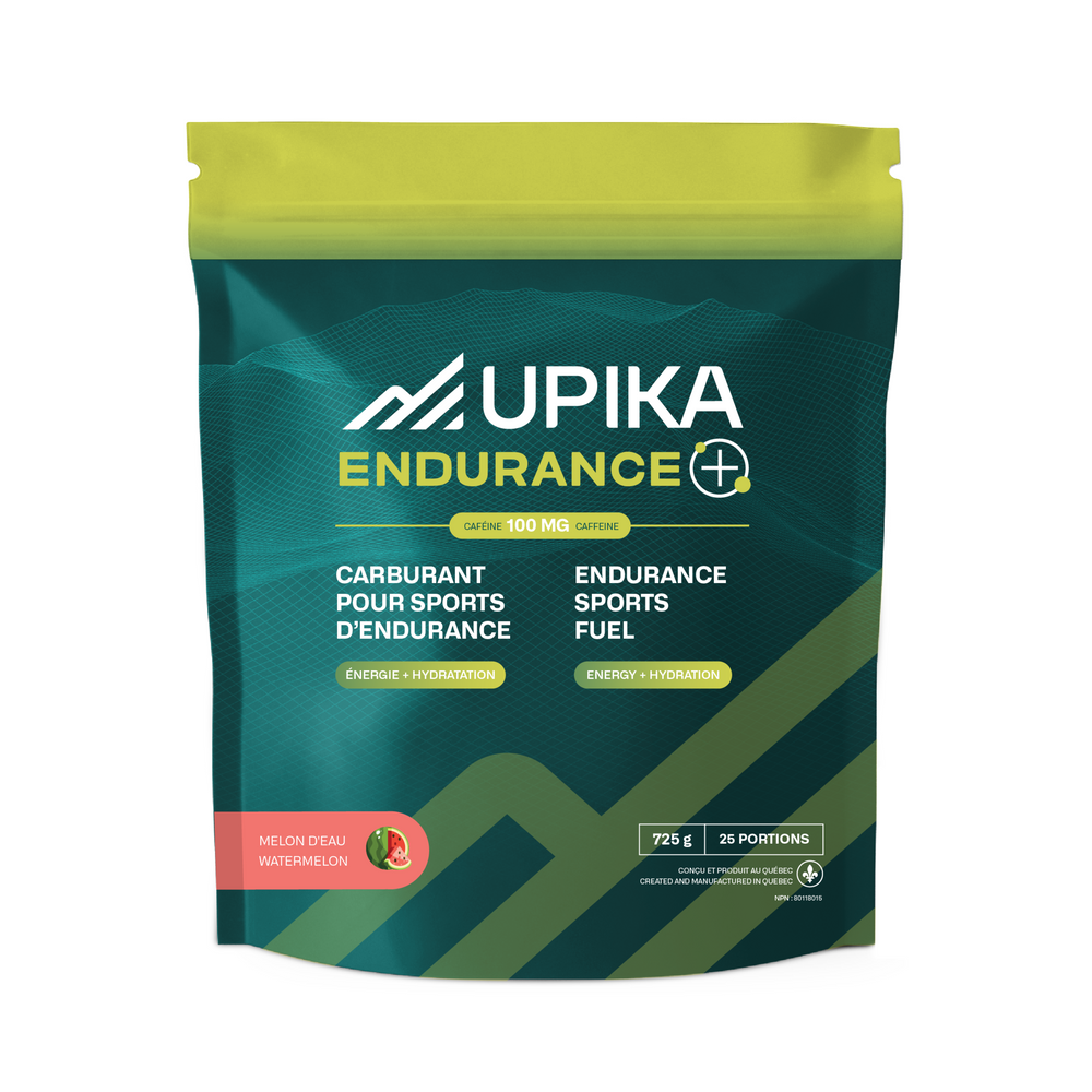 Upika Endurance + Énergie + Hydratation 100 mg de caféine