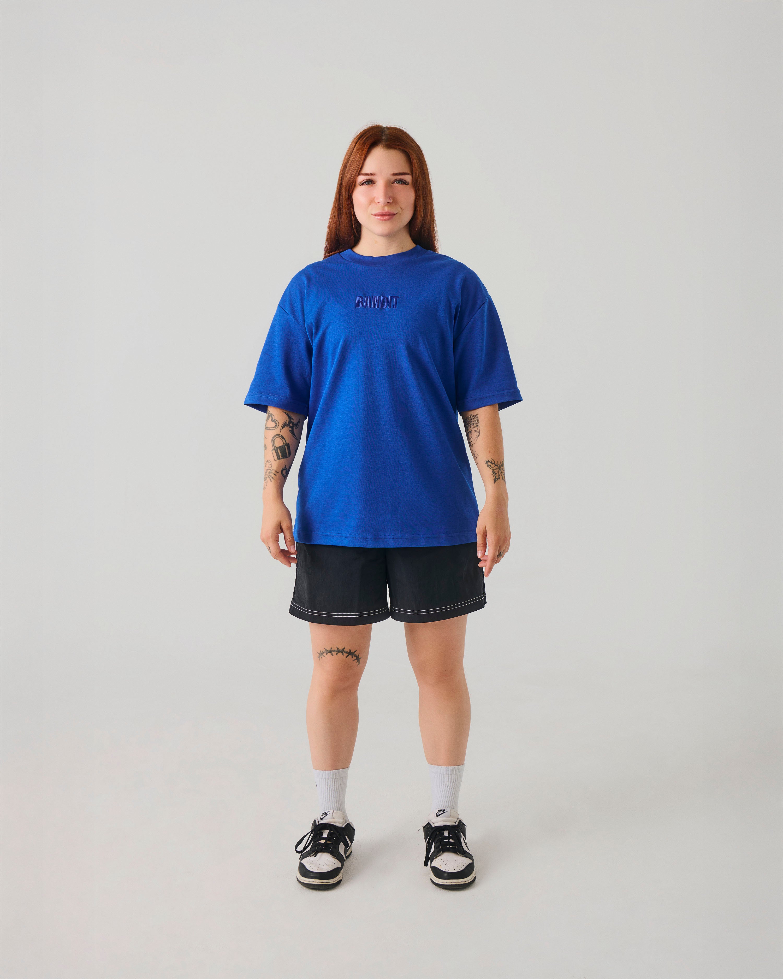 CHANDAIL MINIMALISTE BLEU ROYAL