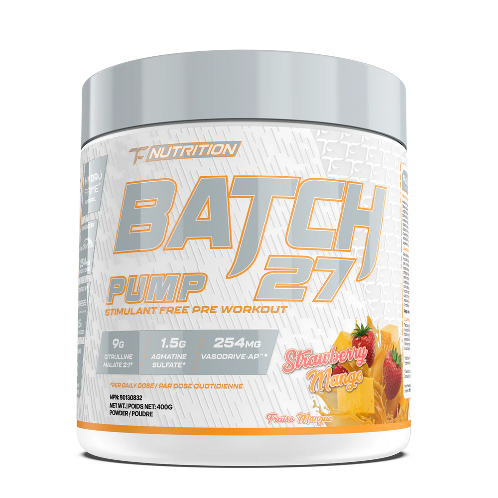 Pré-workout Batch 27 Pump Sans-stimulant