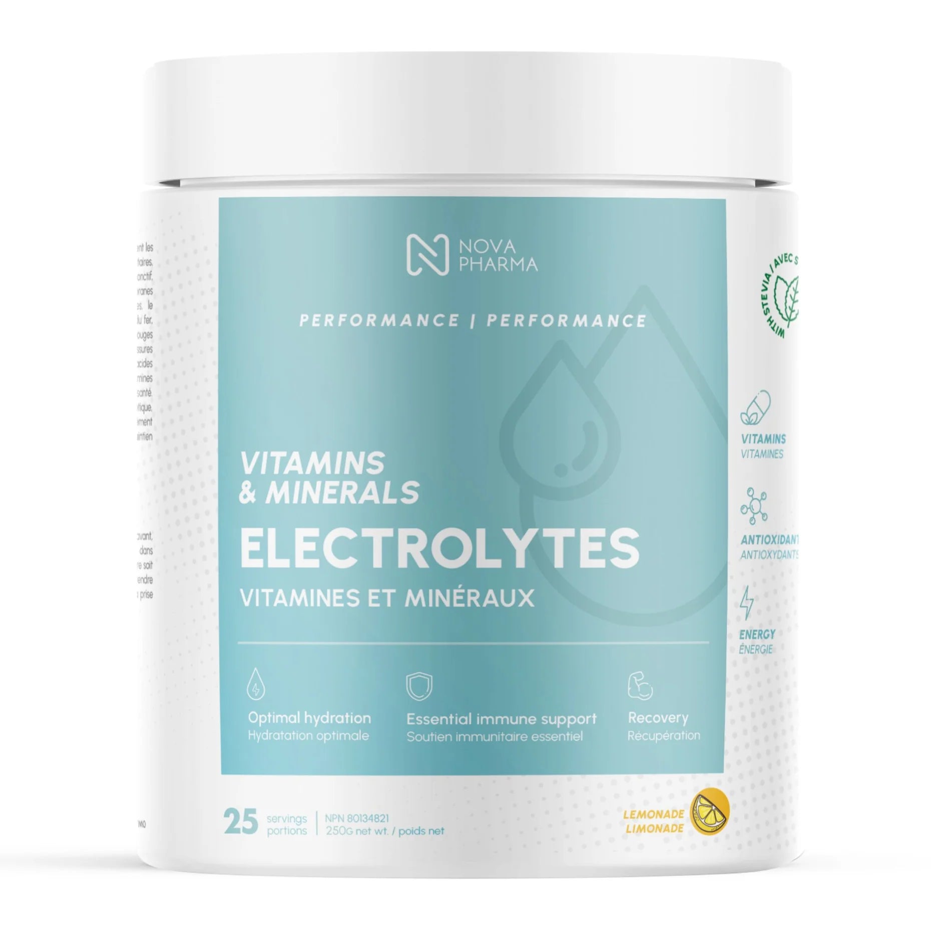 Nova Pharma - Electrolytes, 250g