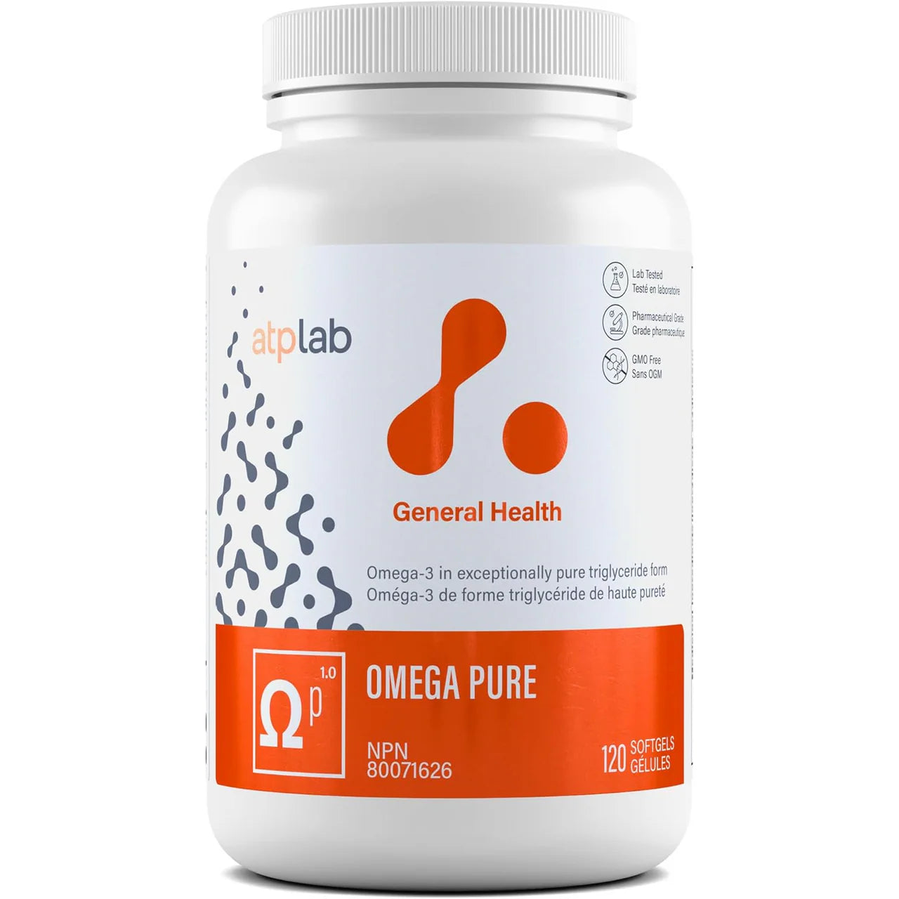 Atp - Omega pure 120 gélules