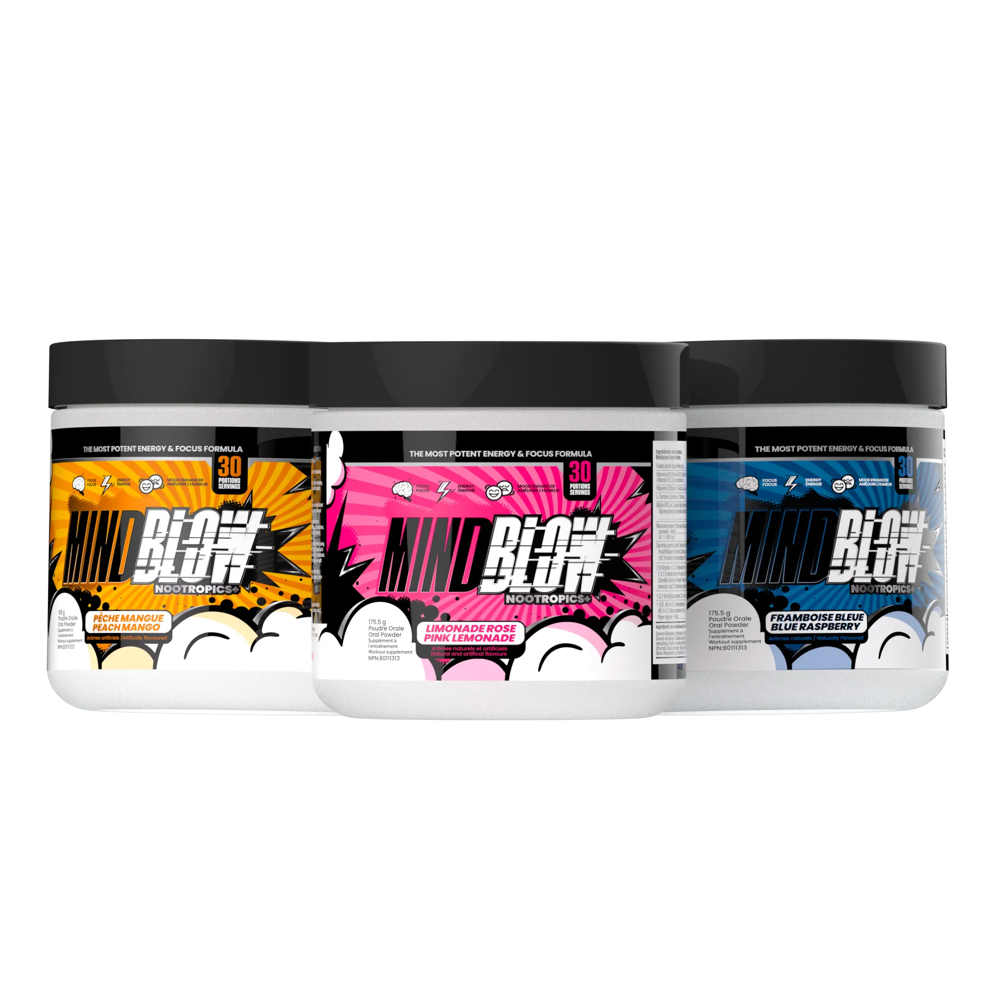 Mind Blow - Energy and Focus, 168.5g (BAB)