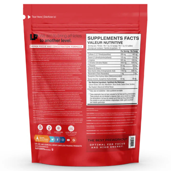 Limitless - Blow Pré-workout - 385 g
