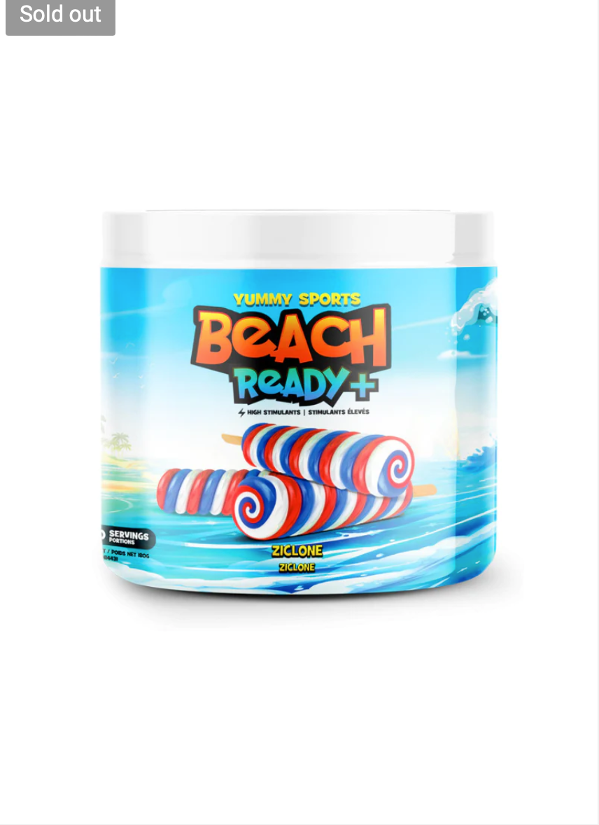 Yummy Sports - Beach Ready, 180g (BAB)