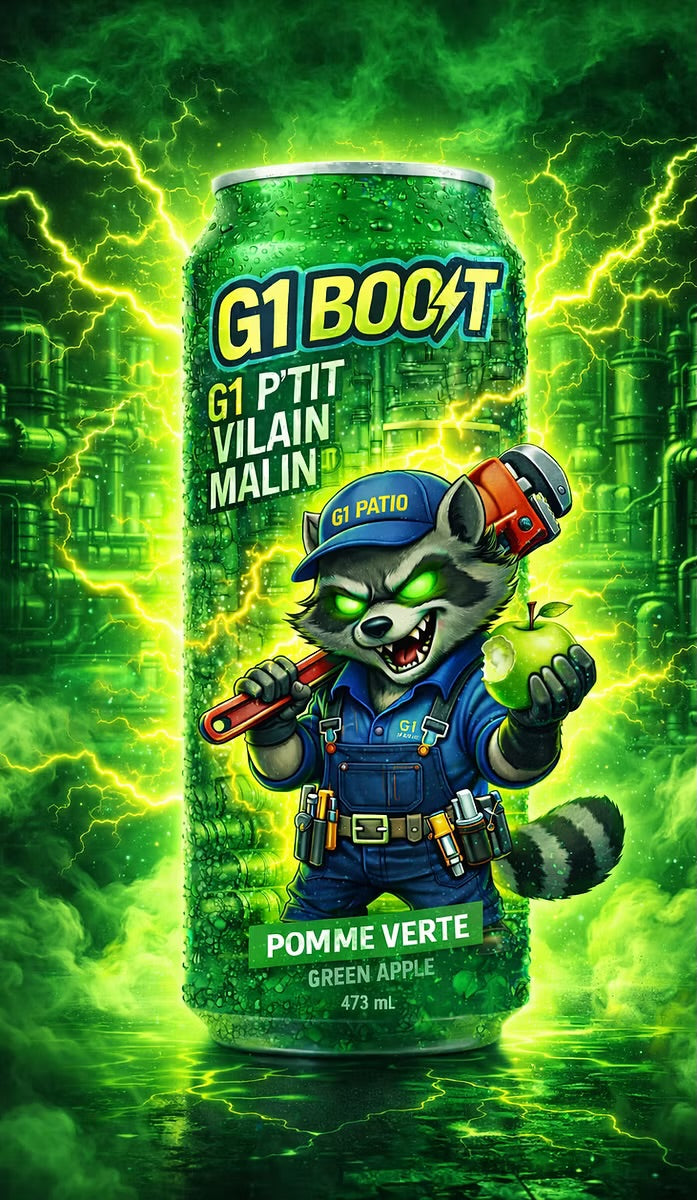 G1 Boost -boisson énergisante