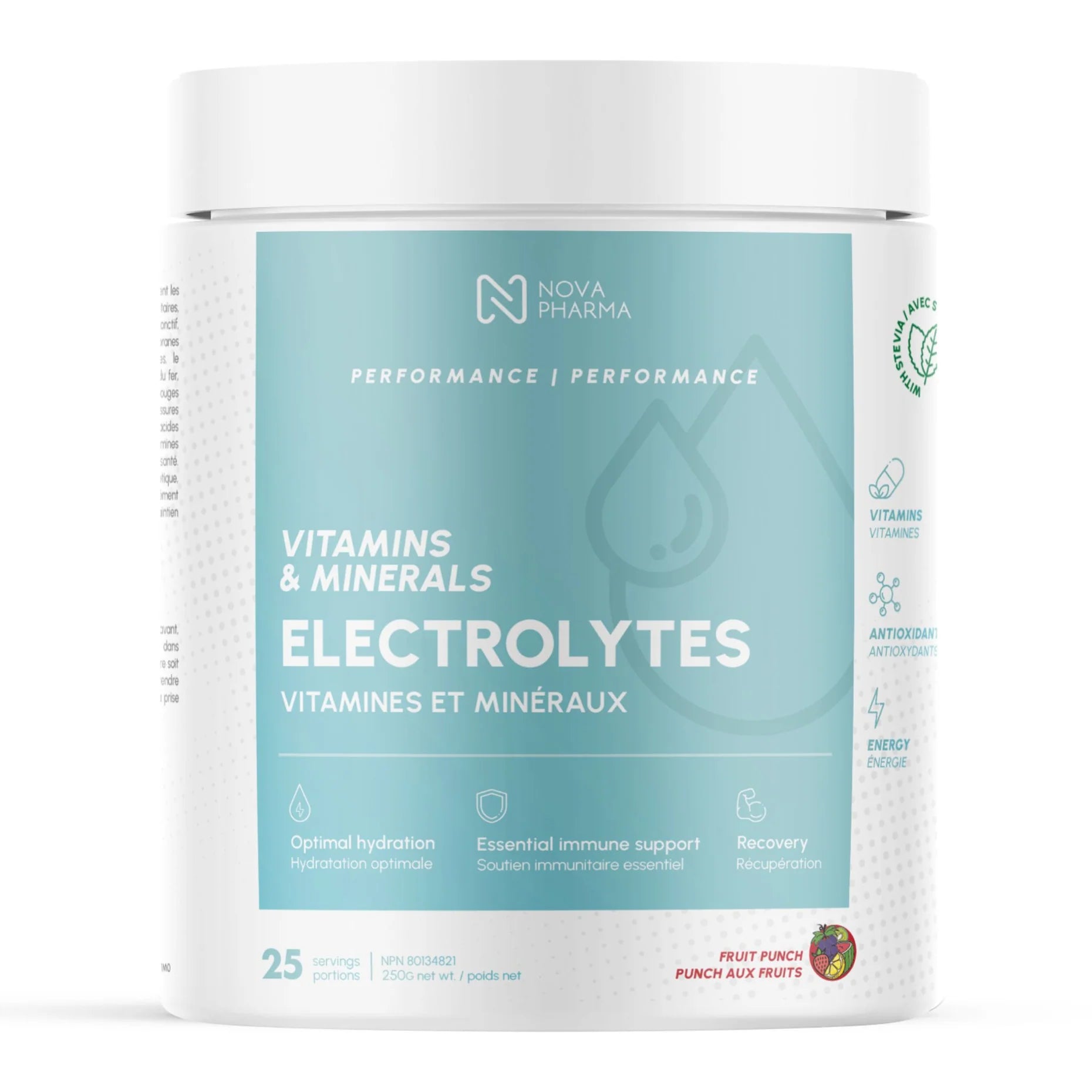 Nova Pharma - Electrolytes, 250g