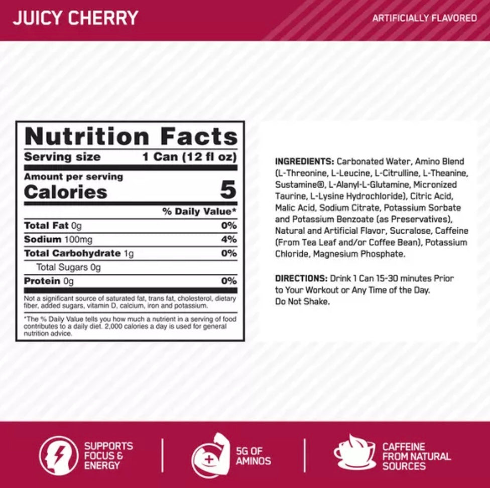 Optimum Nutrition - Essential Amino Energy, 355mL