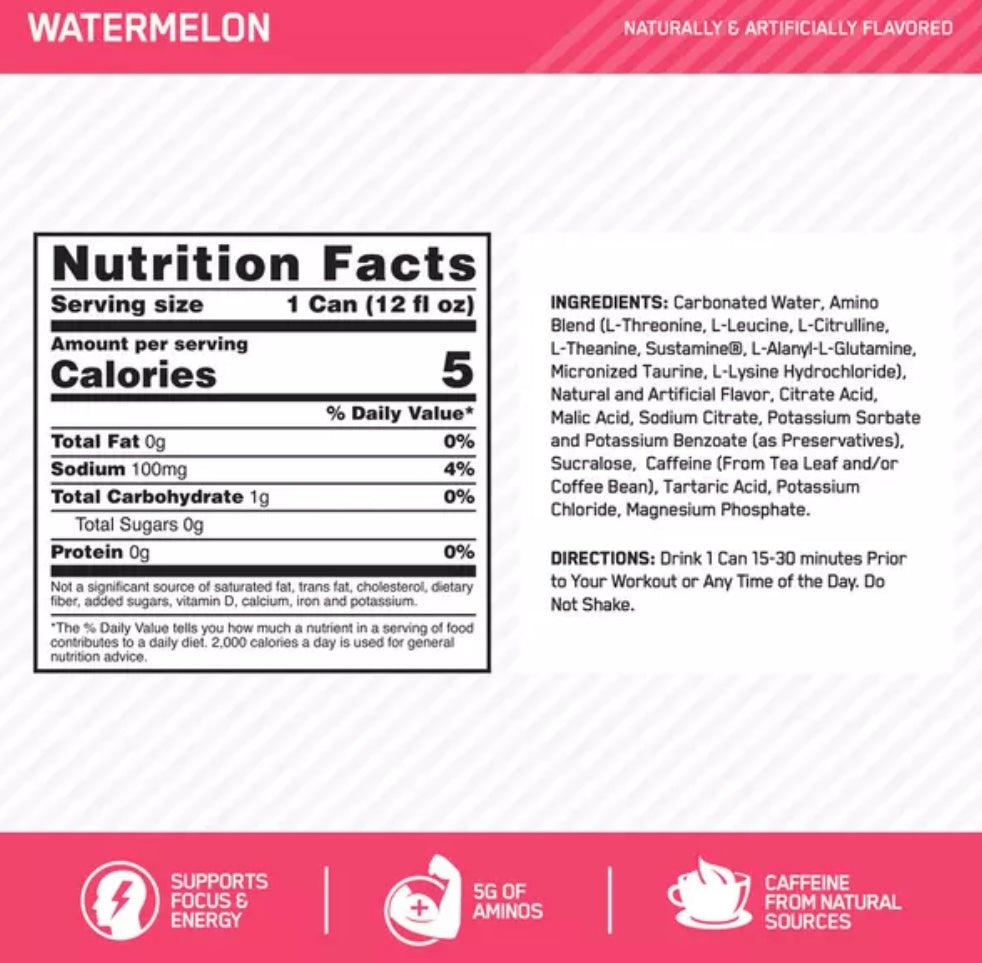 Optimum Nutrition - Essential Amino Energy, 355mL