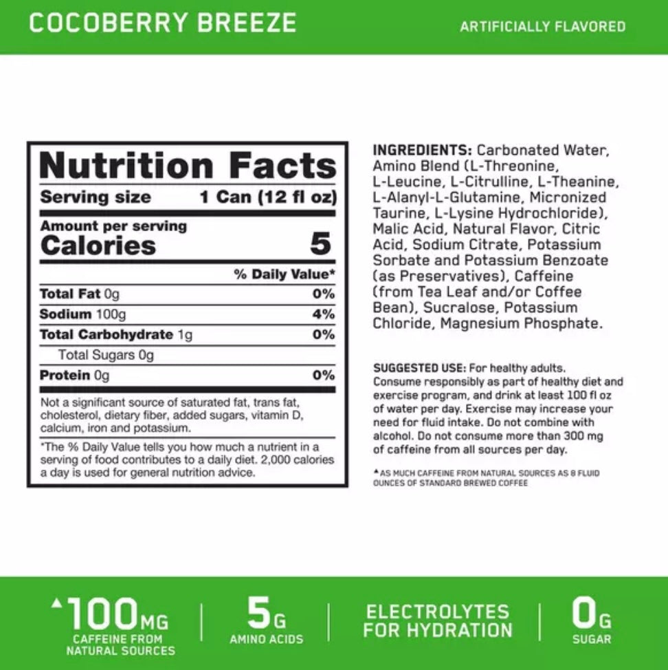 Optimum Nutrition - Essential Amino Energy, 355mL