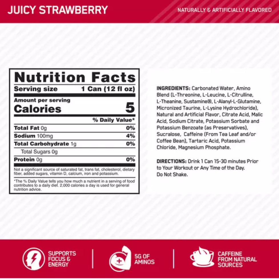 Optimum Nutrition - Essential Amino Energy, 355mL