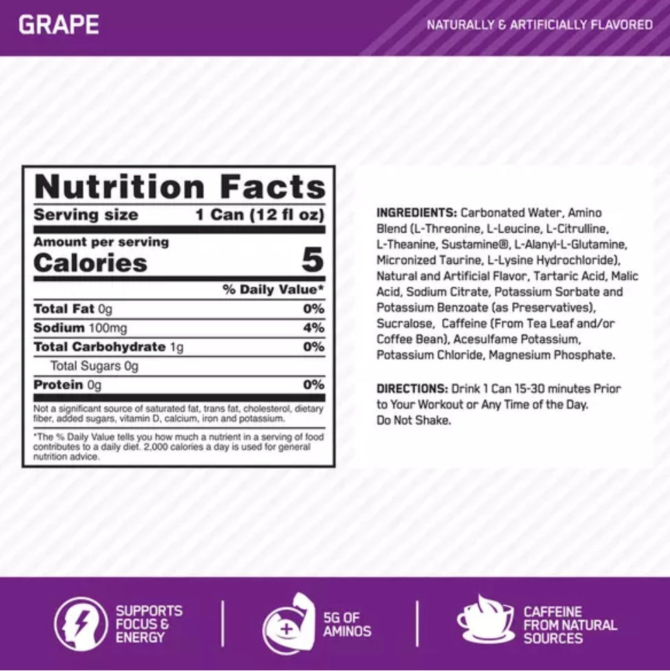 Optimum Nutrition - Essential Amino Energy, 355mL