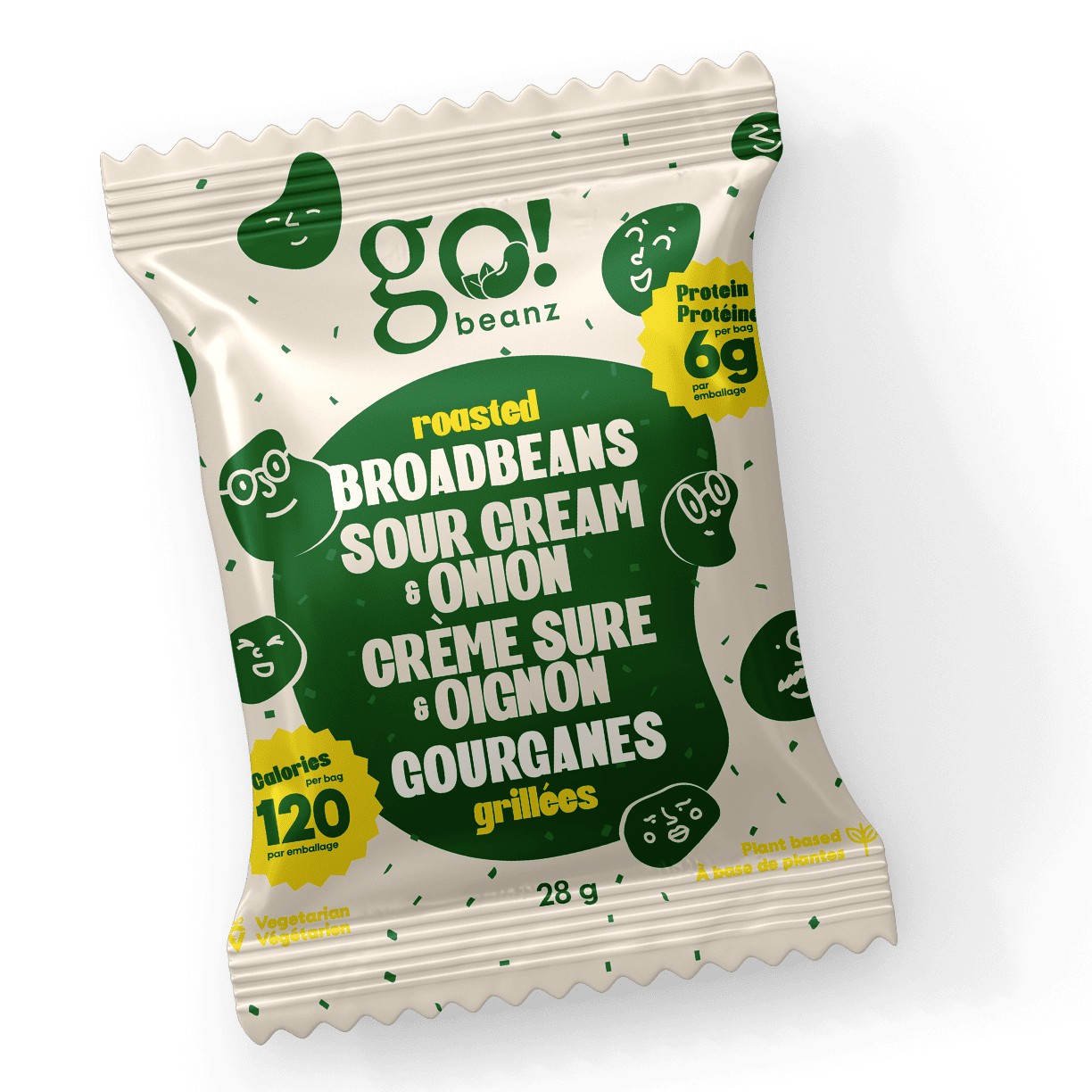 Go nutrition -Go Beanz - Broadbeans, 28g