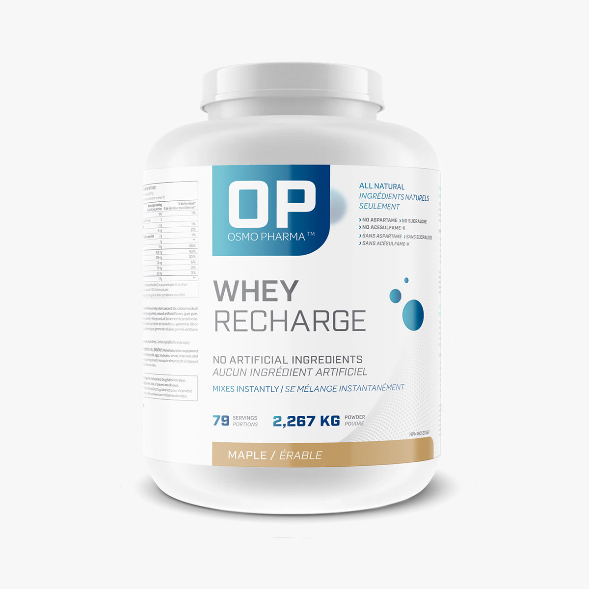 Osmo Pharma - Whey Recharge - 5 lbs
