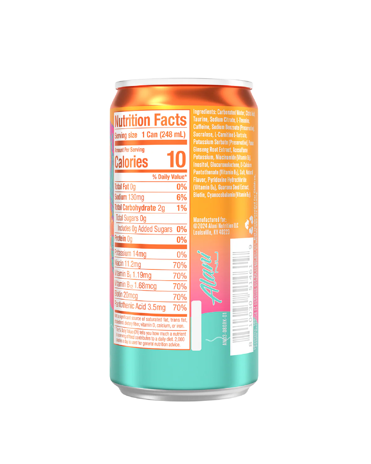 Mini Alani Nu boisson énergisante , 248mL