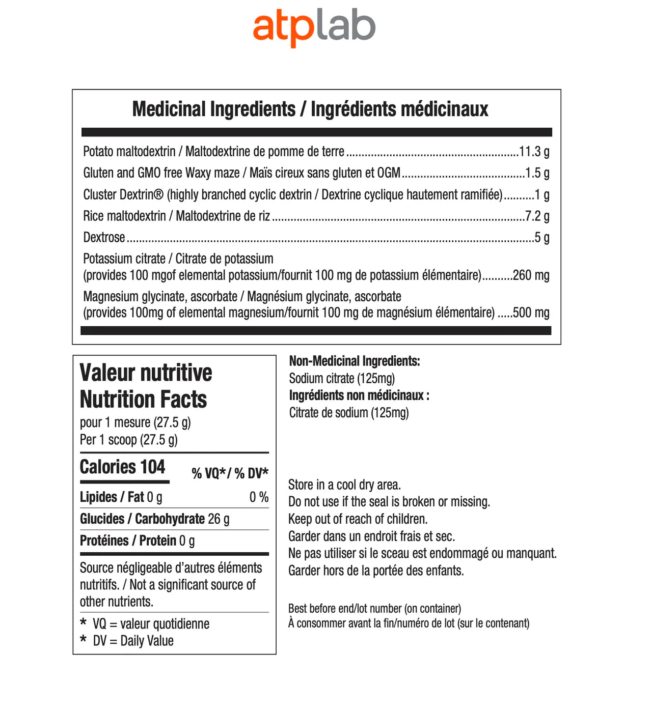 ATP - Penta Carb - 1.1kg - 40 portions