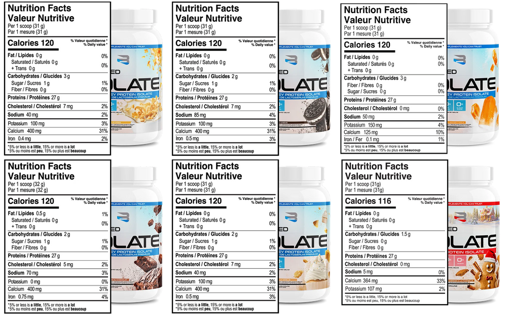 Believe Supplements - Protéine Isolate