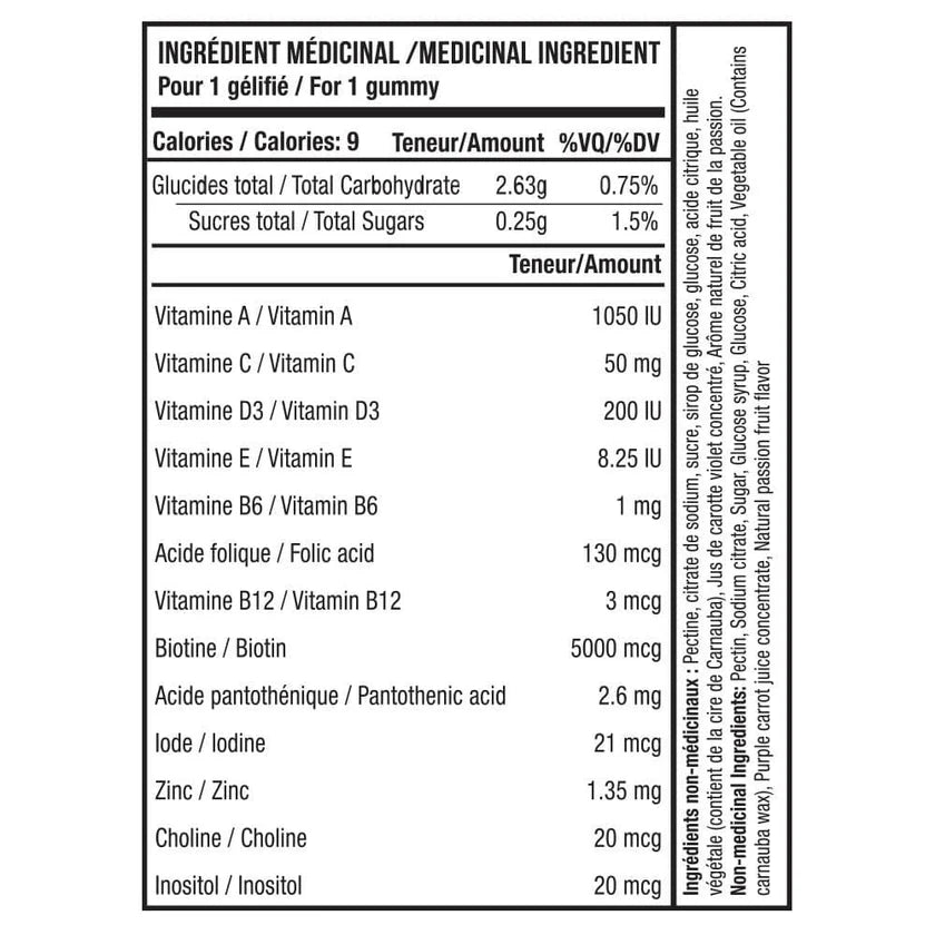Nova Pharma - Diva, 60 Biotin Gummies