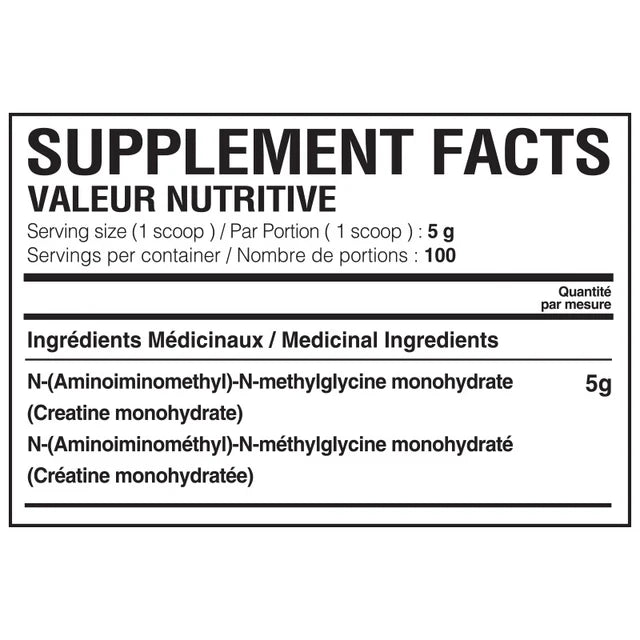 Yummy Sports créatine - 100 portions