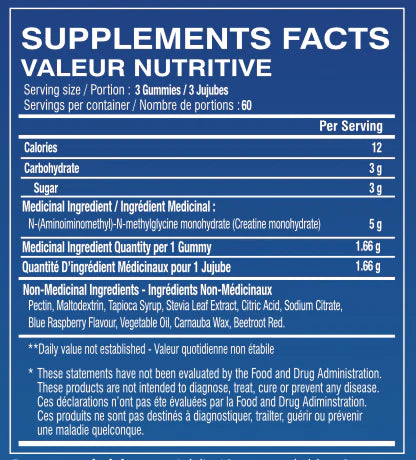 Limitless pharma - Creatine Gummies
