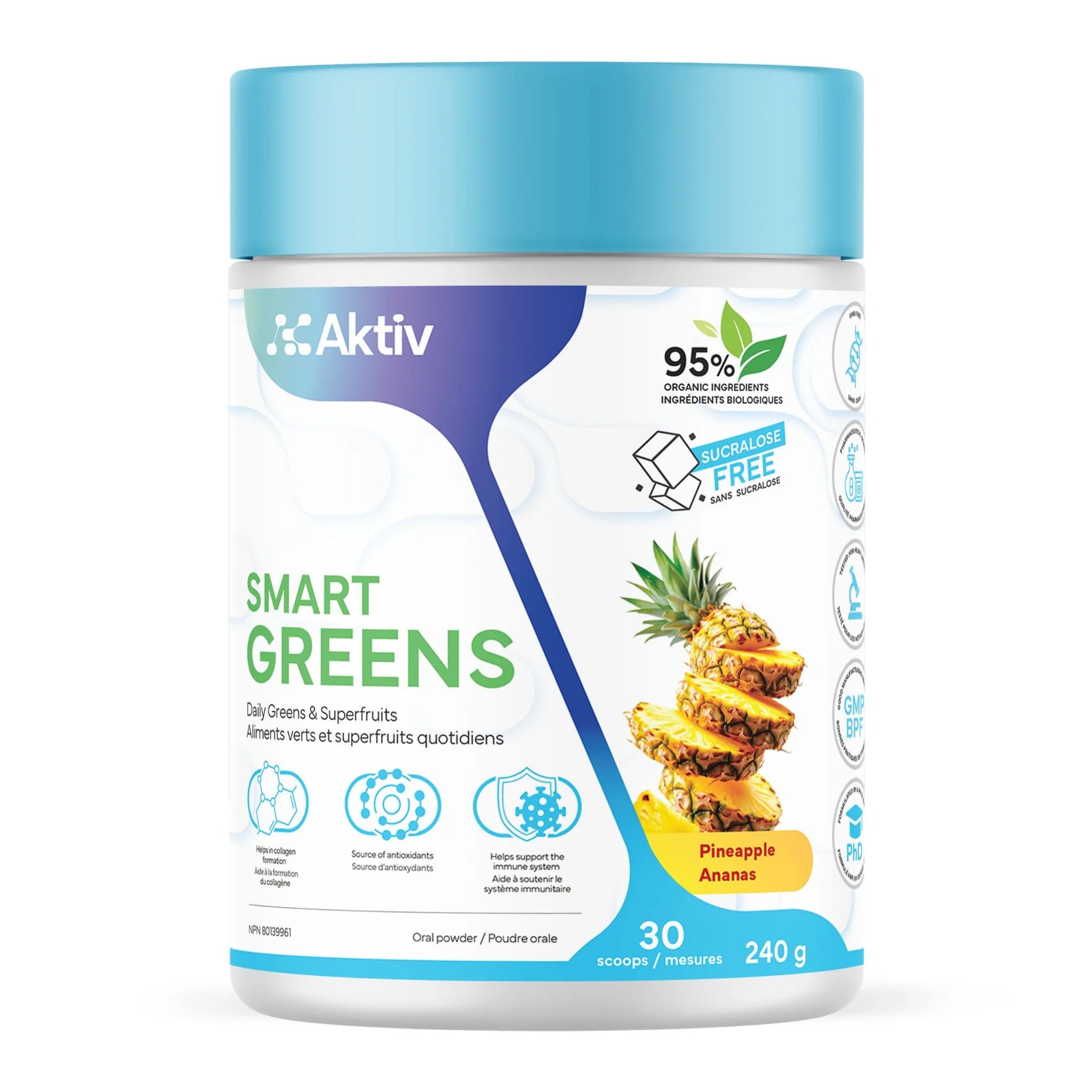 Aktiv -Greens - 240g - 30 portions