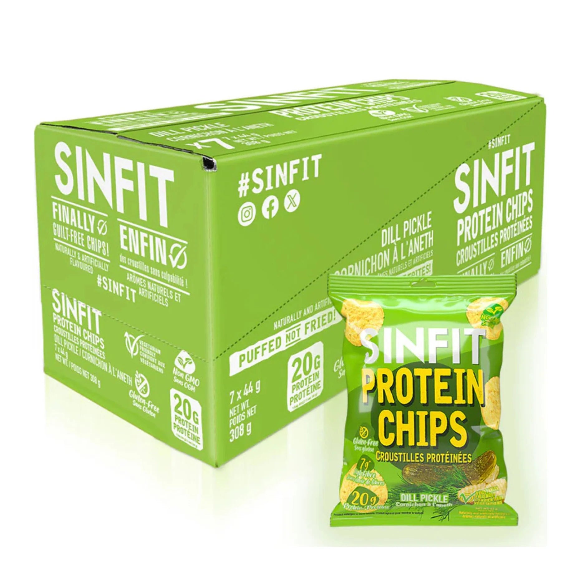 Sinfit -Chips protéinées