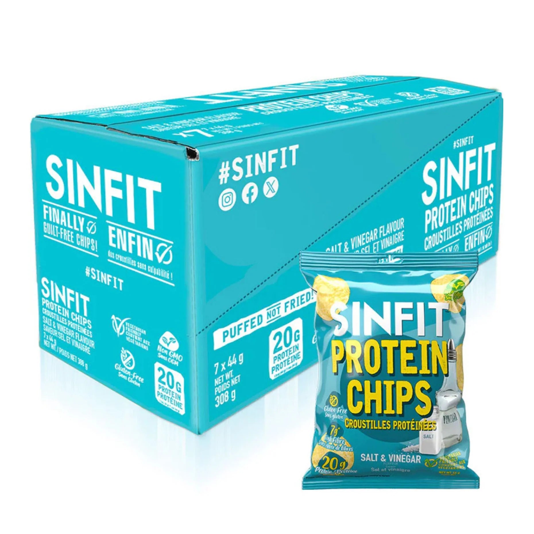 Sinfit -Chips protéinées