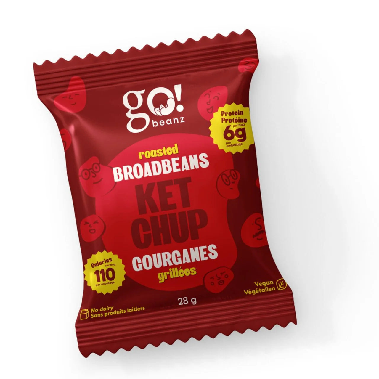 Go nutrition -Go Beanz - Broadbeans, 28g