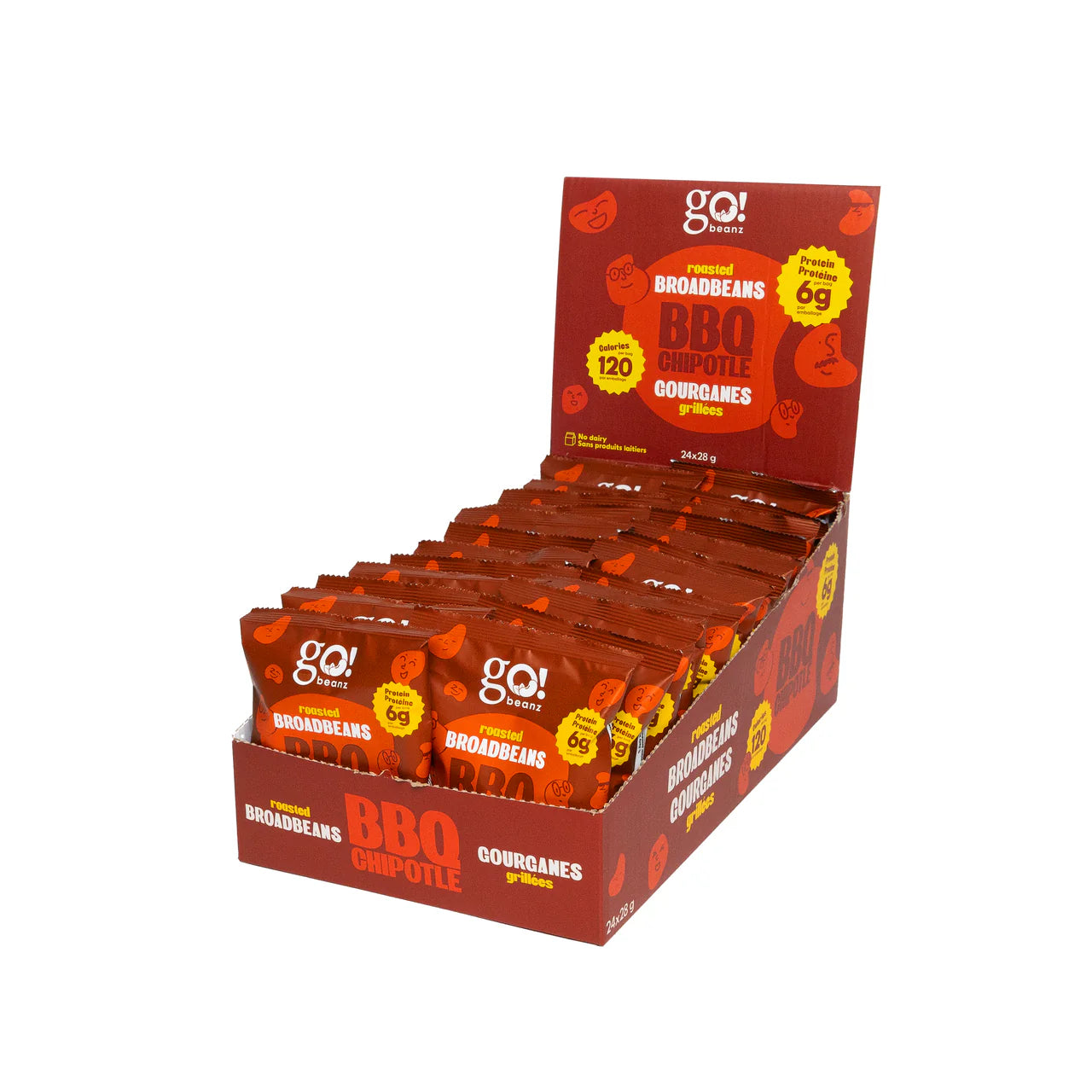 Go nutrition -Go Beanz - Broadbeans, 28g