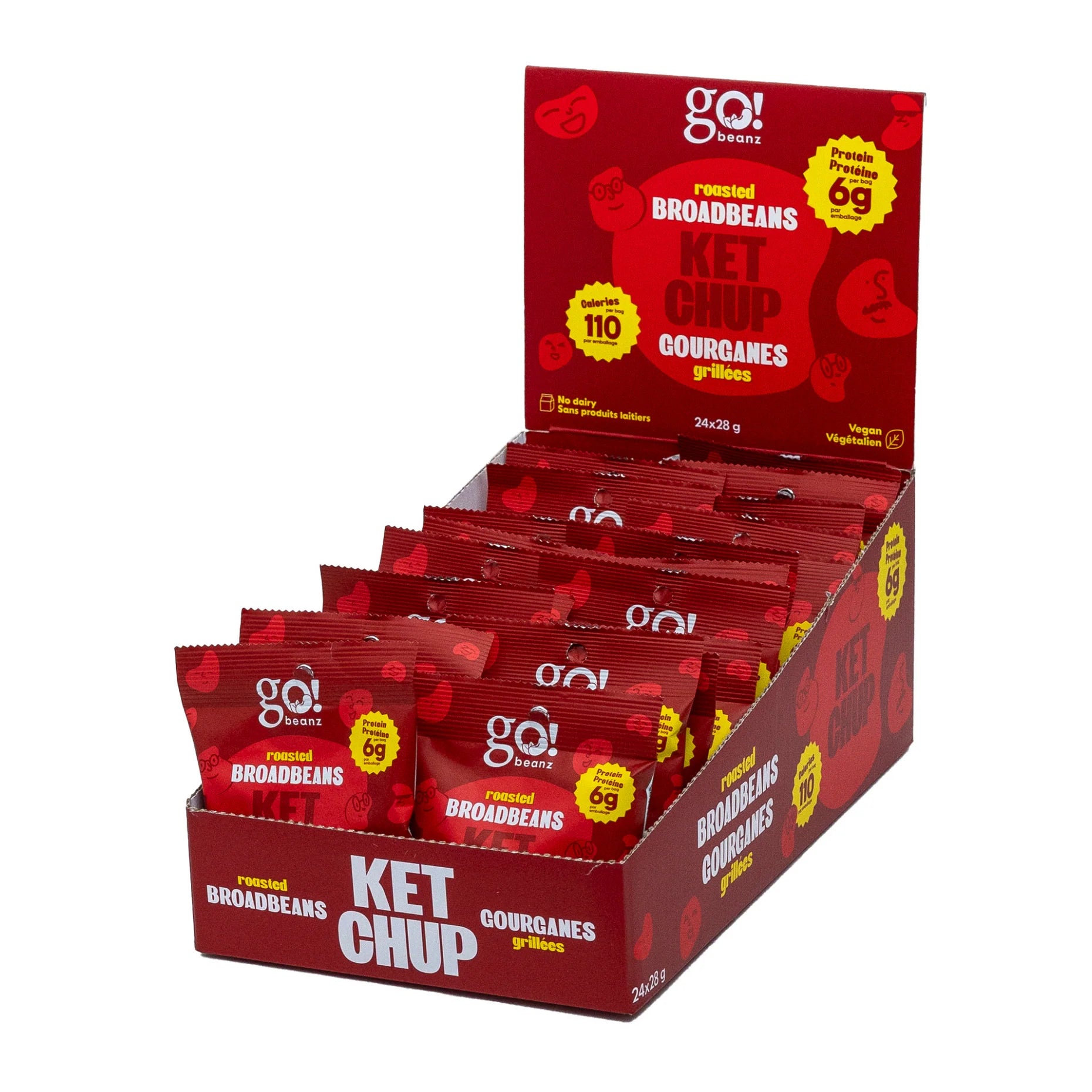 Go nutrition -Go Beanz - Broadbeans, 28g