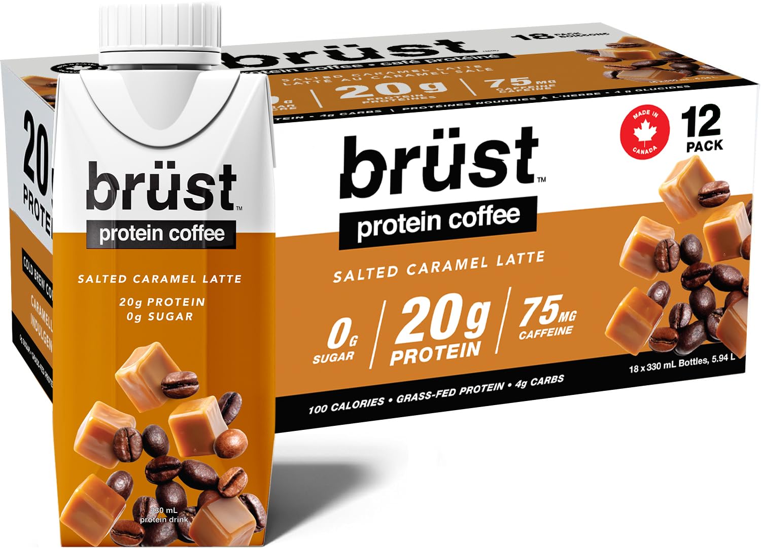 Brüst -Protein Coffee, 330mL