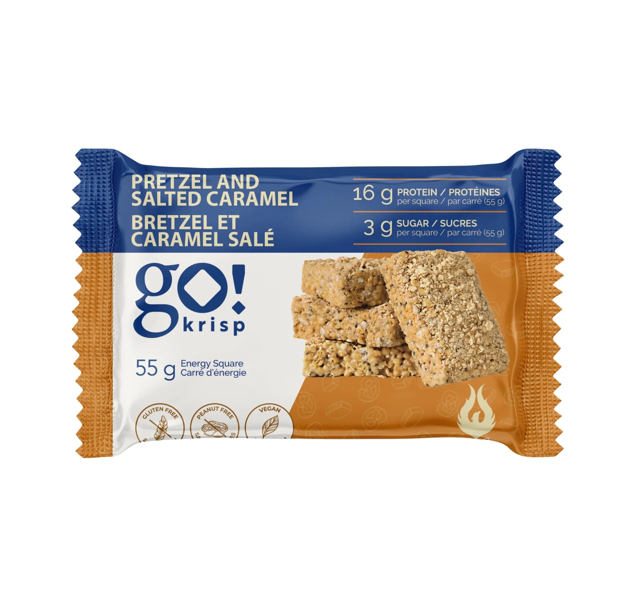 Go Krisp - Energy Square, 55g