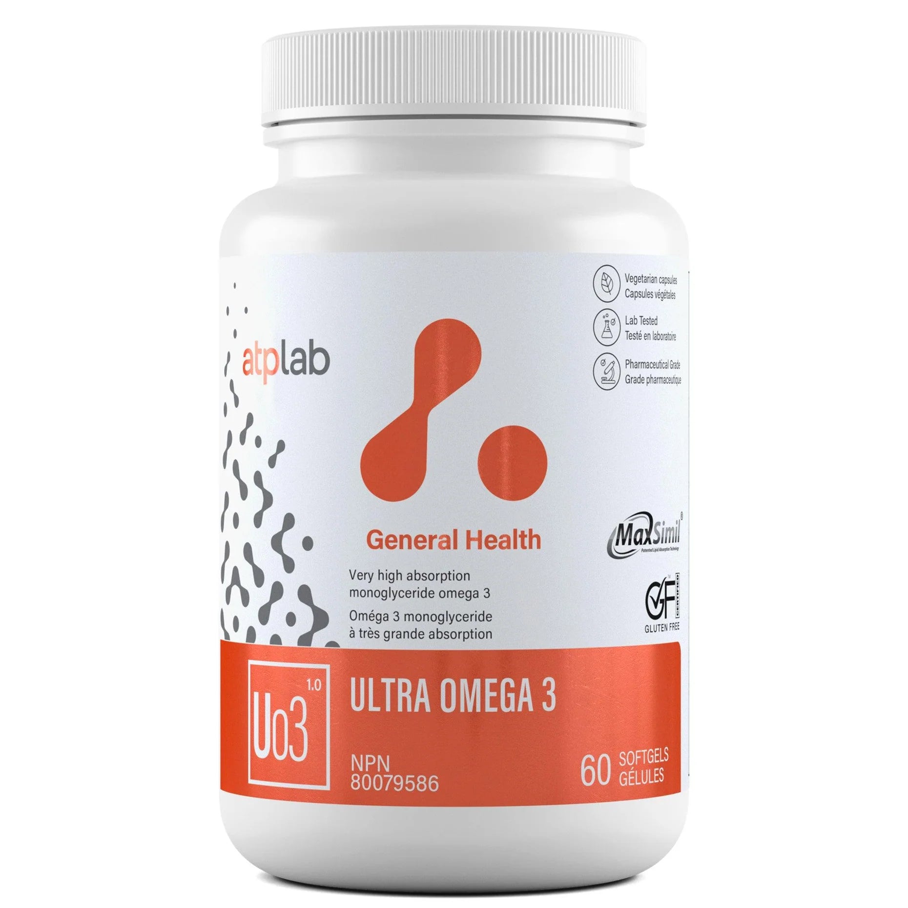 ATP - Ultra Oméga 3 - 60 gélules