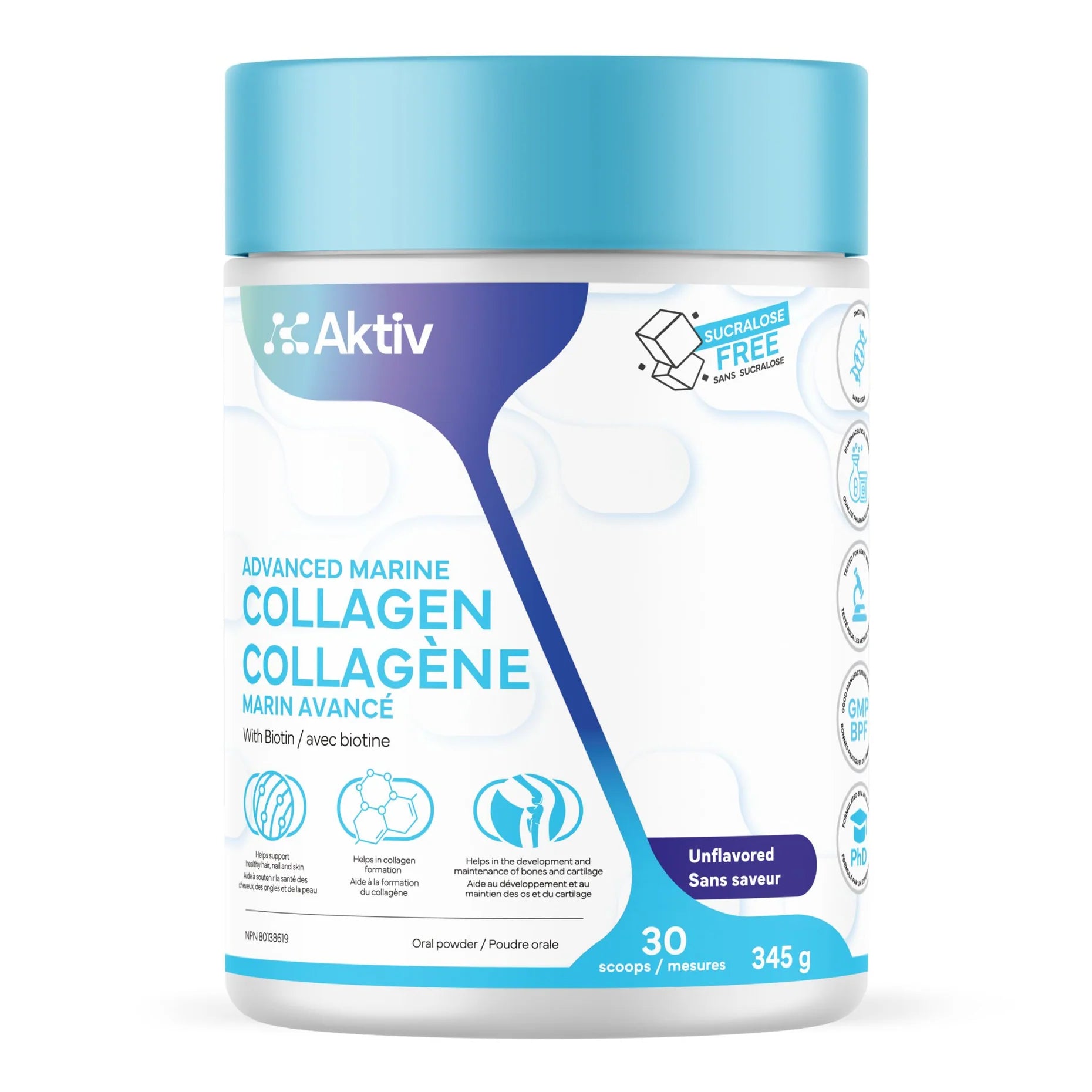 Aktiv -Collagène - 420g - 30 portions