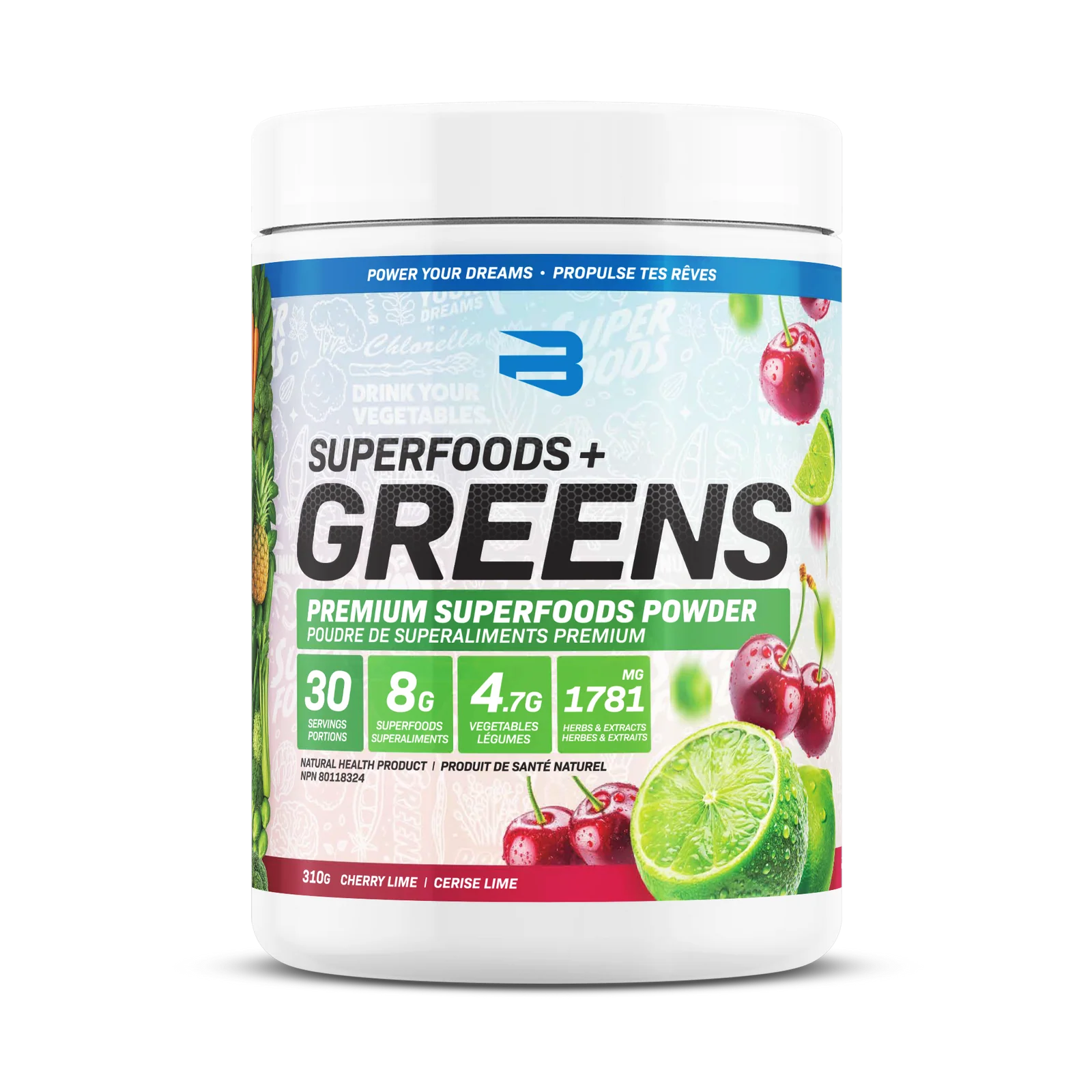 BELIEVE - Greens - 300g - 30 portions