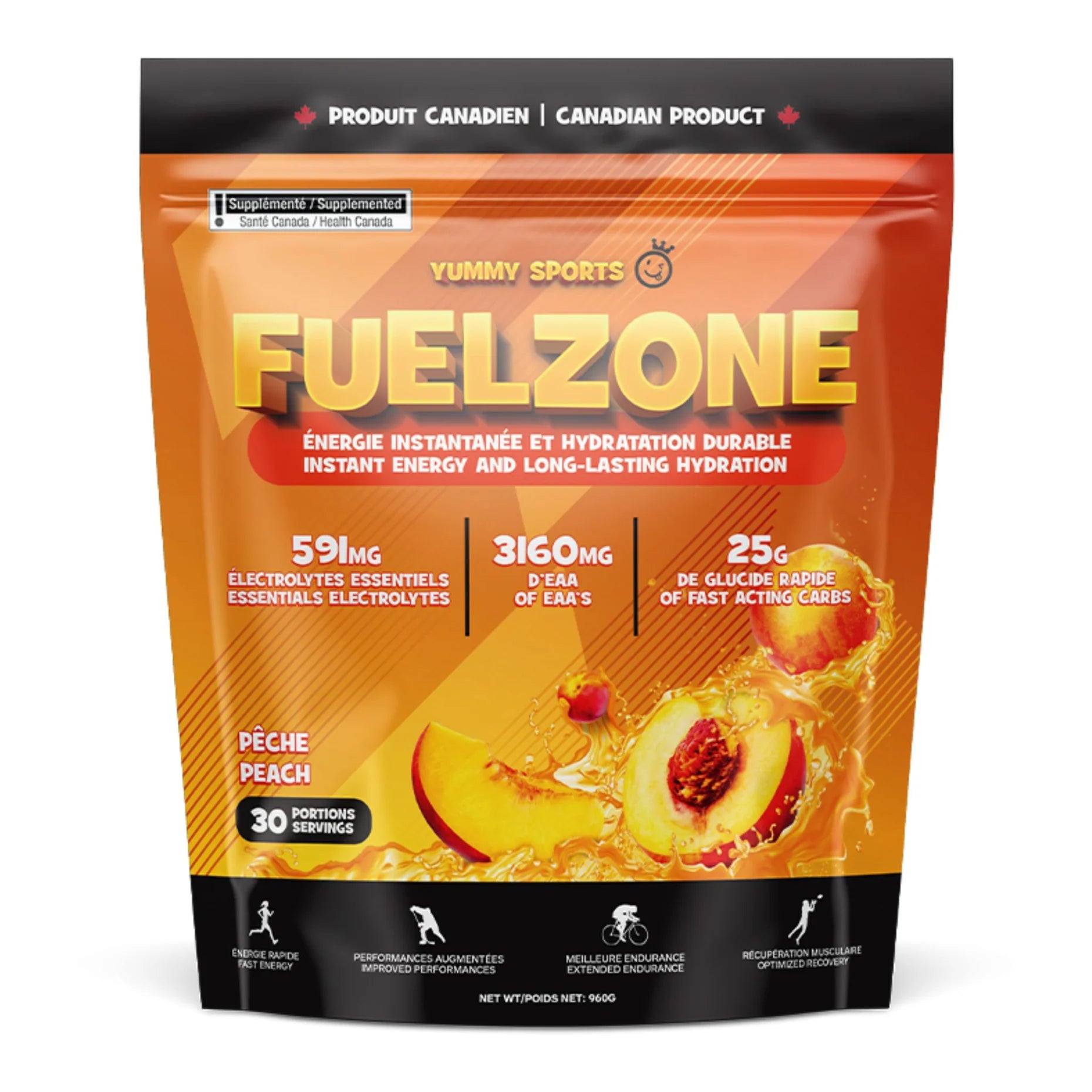 Yummy sports -Fuel Zone - 30 portions