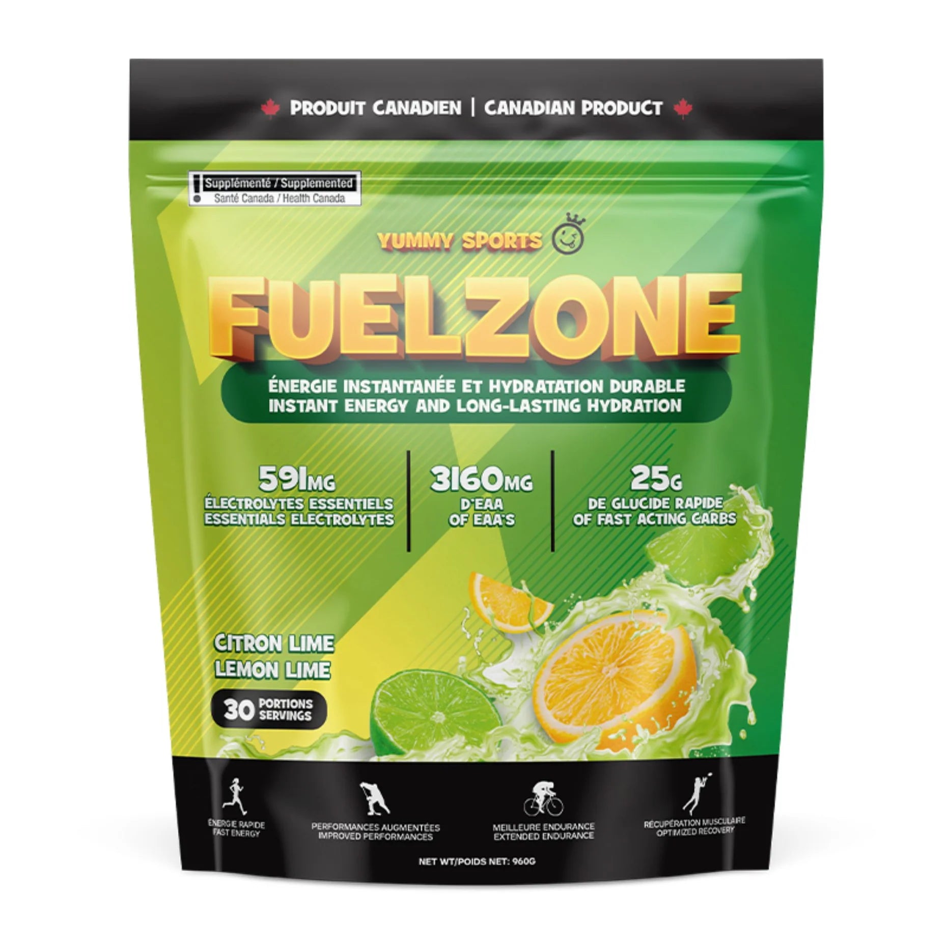 Yummy sports -Fuel Zone - 30 portions