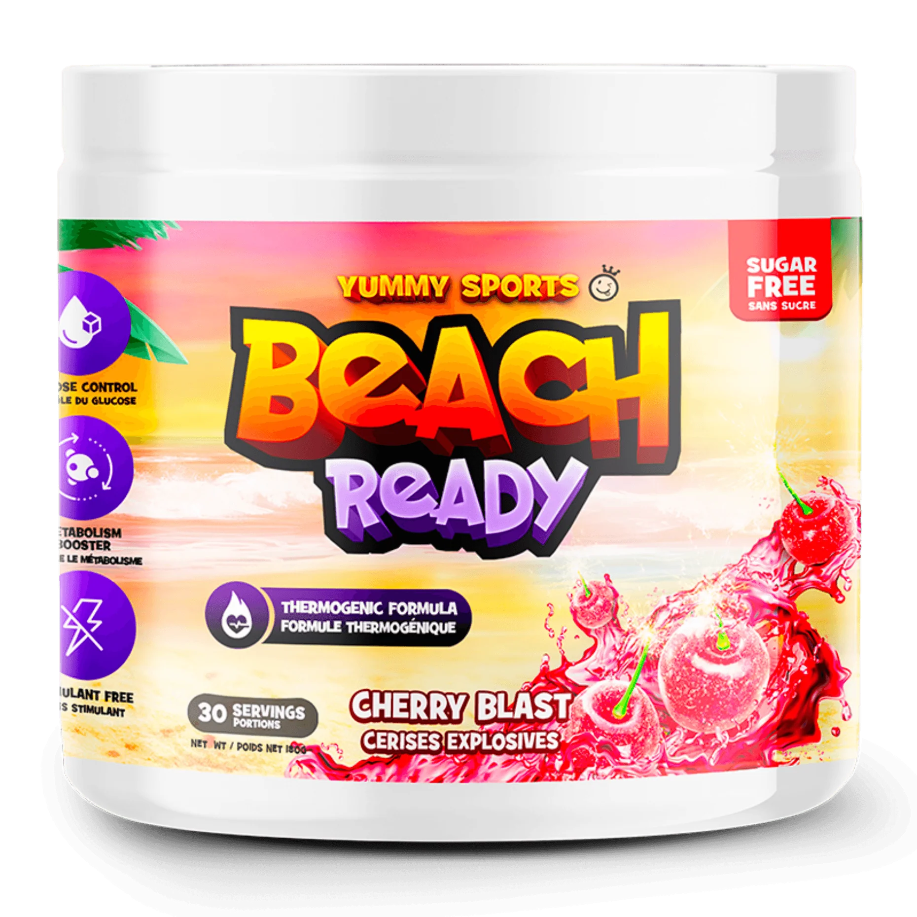 Yummy Sports - Beach Ready, 180g - 30 portions