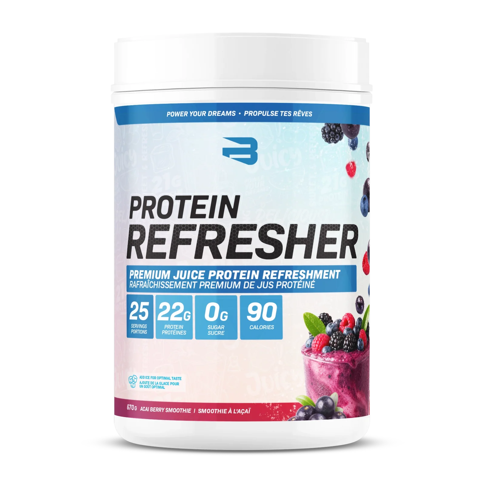 Believe - Protein Refresher - 656g - 25 portions