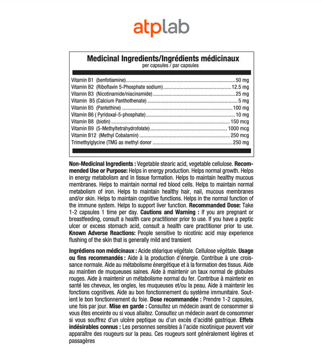 ATP - Methyl Syner-B - 60 capsules