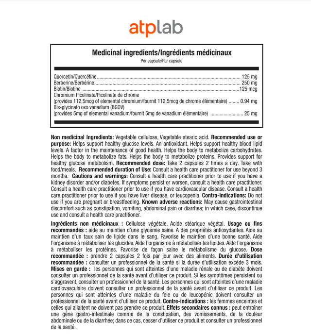 ATP - Gluco control - 90 capsules