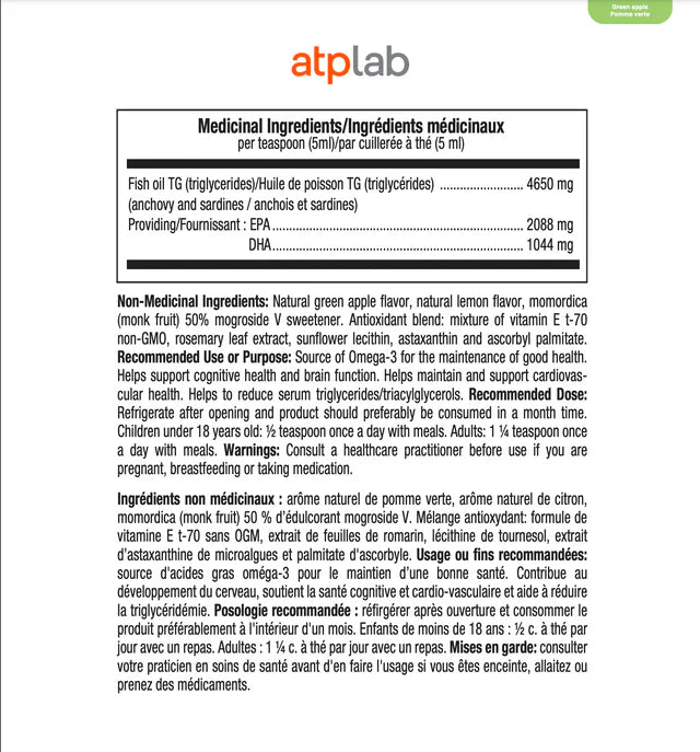 ATP - Omega 3 Triglycérides - 200 ml