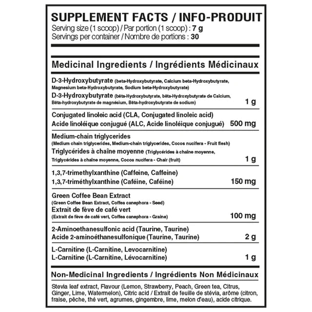 Yummy Sports - K-Energy Pre-Workout, 210g - 30 portions