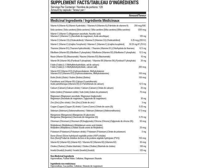 Nova Pharma - Women's Multivitamins 2.0 - 120 Caps