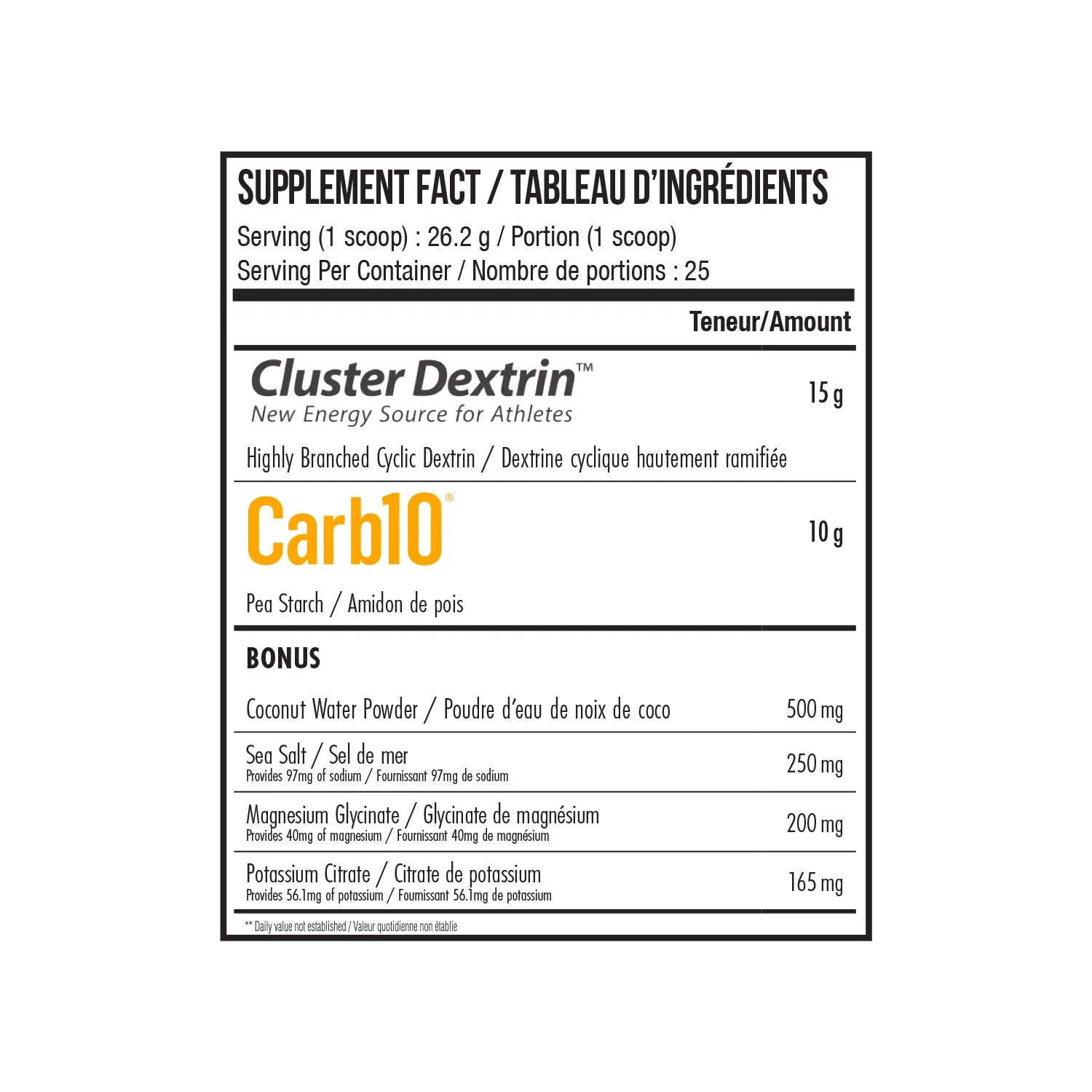 Nova Pharma - Hydra Carbs, 655g - 35 portions