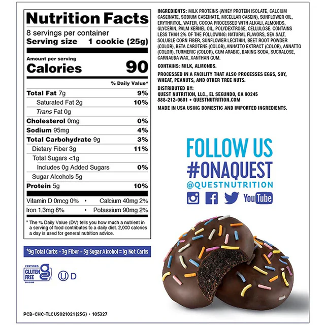 Quest nutrition- biscuit protéiné