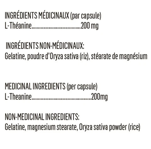 NIH - L-Théanine - 90 capsules