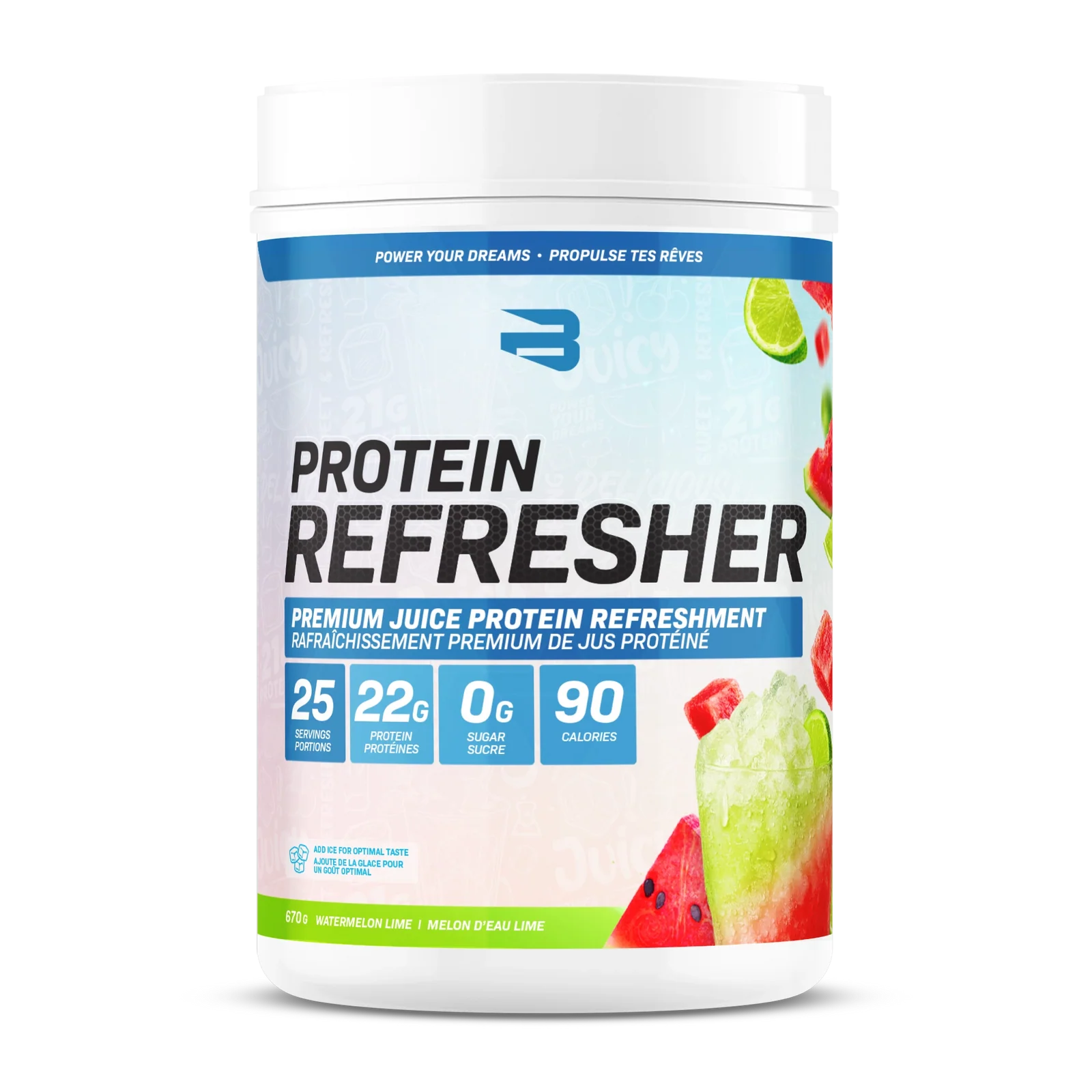 Believe - Protein Refresher - 656g - 25 portions