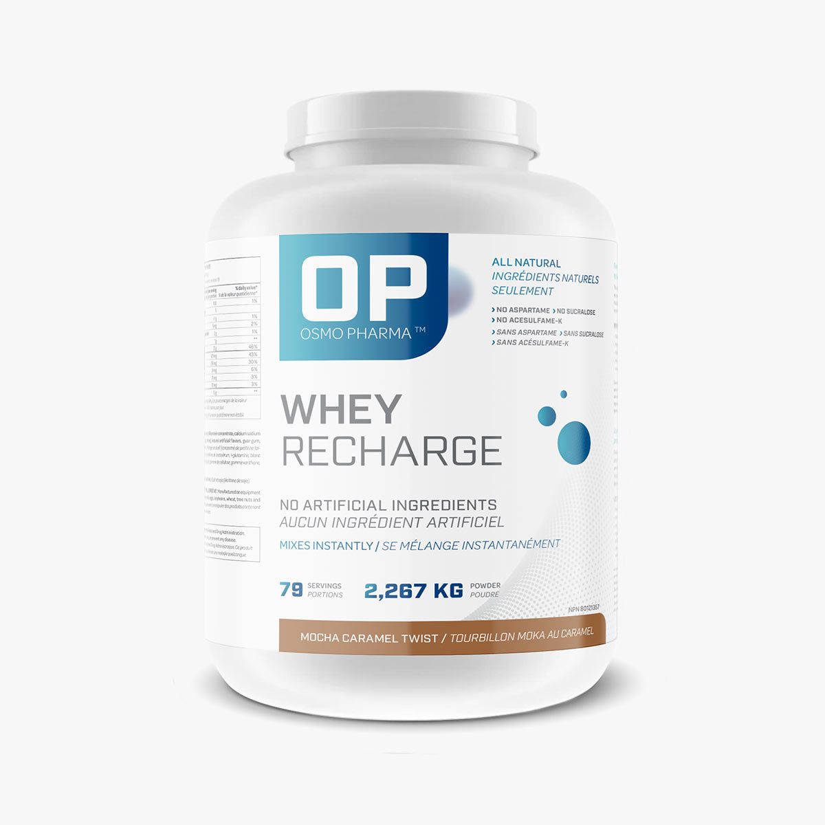 Osmo Pharma - Whey Recharge - 5 lbs