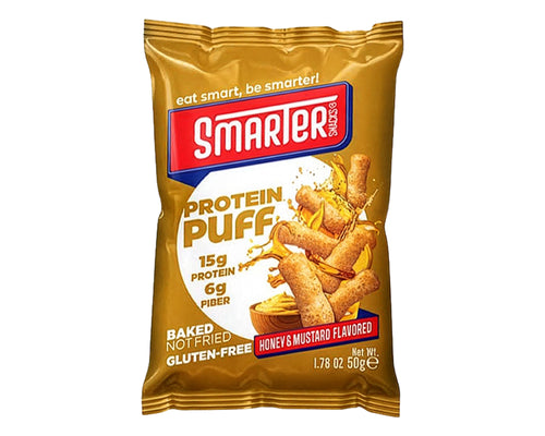 Smarter Snacks Protein Puff Honey & Mustard 50g - Gluten Free