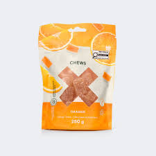 Xact energy jujubes - orange 250g